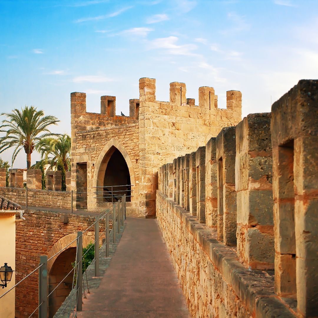 Muralhas de Alcudia, Maiorca, Espanha