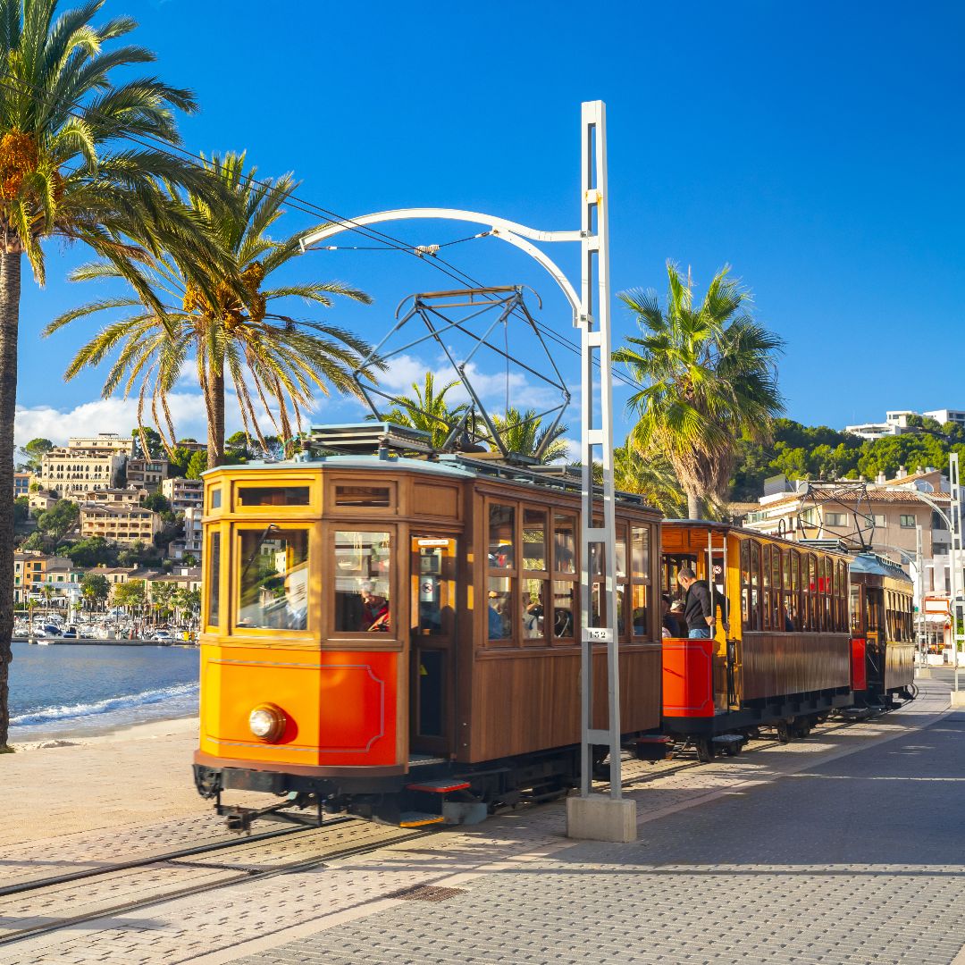 Soller-Straßenbahn auf Mallorca