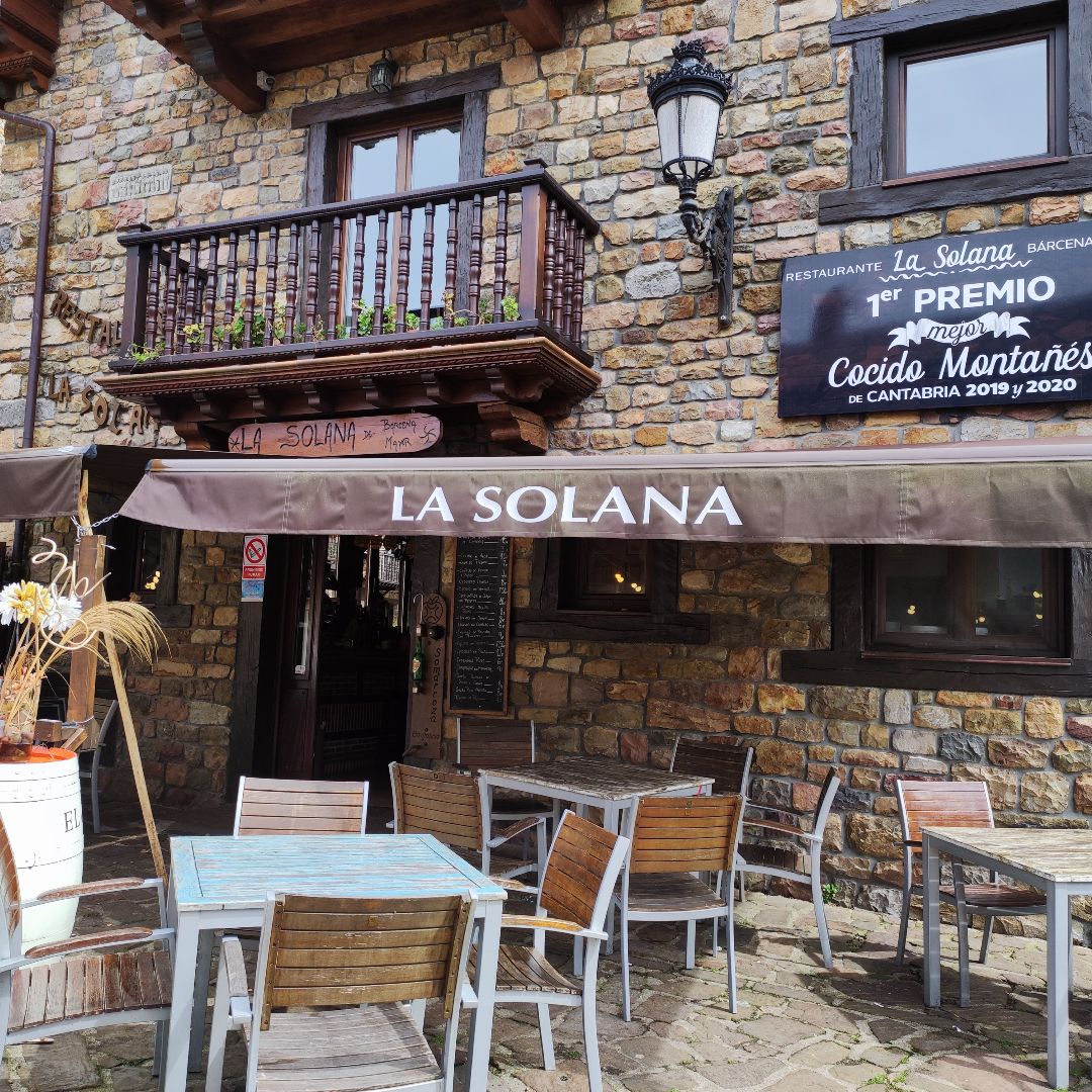 Restaurant La Solana, Barcena Mayor
