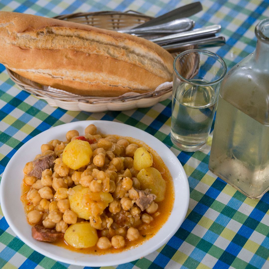 Olla, plat tradicional dels guachinches. Tenerife